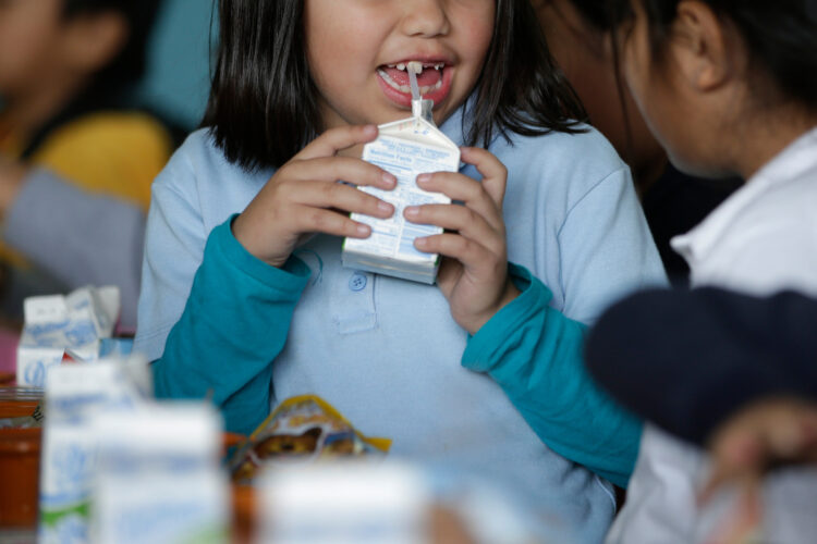 New federal law returns whole milk to school lunches
